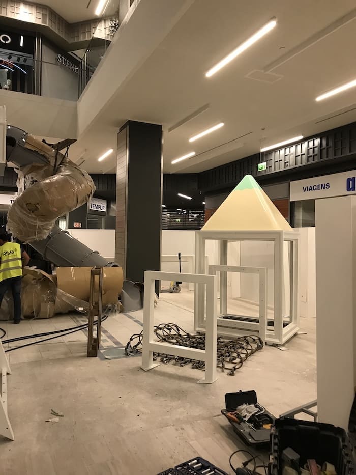 instalação de redes de corda